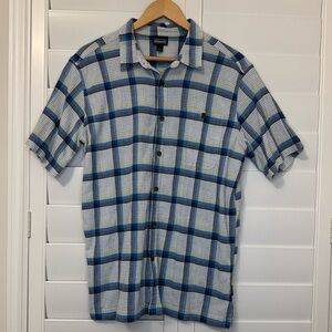 Patagonia Organic Cotton Button Down Shirt Size Large